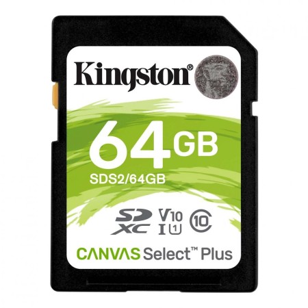 Card de Memorie SDXC Kingston Canvas Select Plus 64GB, Class 10
