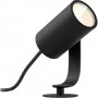 Extensie Spot LED RGB pentru exterior cu spike Philips Hue Lily, 8W (49W), 600 lm, lumina alba si color (2200-6500K), IP65, 70x8