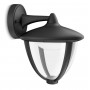 Aplica tip felinar LED pentru exterior Philips myGarden Robin DOWN, 4.5W (42W), 430 lm, lumina calda (2700K), IP44, 200x174x230m