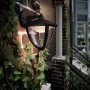 Aplica tip felinar LED pentru exterior Philips myGarden Robin DOWN, 4.5W (42W), 430 lm, lumina calda (2700K), IP44, 200x174x230m