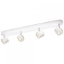 Bara cu 4 spoturi LED Philips myLiving Star, 3W (35W), 230V, lumina alba calda 2700K, 670 lumeni, durata de viata 15000 ore, IP2