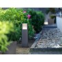 Stalp LED pentru iluminat exterior Philips Arbour, 6W (47W), 600 lm, lumina calda (2700K), IP44, 400x100mm, Antracit