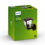 Aplica tip felinar pentru exterior Philips Creek UP, 1xE27, max 60W, IP44, 200x175x235mm, Negru