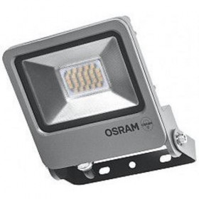 Proiector LED Ledvance ENDURA FLOOD, 20W, 220-240V, 1700 lm, lumina calda (3000K), IP65/IK06, 153x133x34mm, aluminiu, Gri