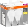 2 Becuri LED Osram Base Classic A, E27, 8.5W (60W), 806 lm, luminac...