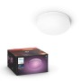 Plafoniera LED RGB Philips Hue Flourish, Bluetooth, 32W (175W), 2400 lm, lumina alba si color (2000-6500K), IP20, 35.9cm, sticla
