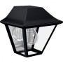 Aplica tip felinar pentru exterior Philips Alpenglow, 1xE27, max 42W, IP44, 130x181x170mm, Negru