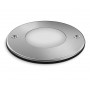 Spot LED incastrat Philips myGarden Moss, 3W (31W), 270 lm, lumina calda (2700K), IP67, Inox