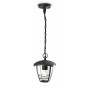 Pendul tip felinar pentru iluminat exterior Philips Creek, 1xE27, max 60W, IP44, 820x175mm, Negru