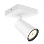 Spot LED Philips myLiving Paisley, GU10, 5.5W, IP20, Metal, Alb