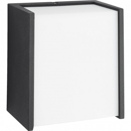 Aplica LED pentru exterior Philips Macaw, 3W (31W), 270 lm, lumina calda (2700K), IP44, 85x122x130mm, Negru