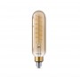 Bec LED vintage (decorativ) Philips Classic Gold Giant T65, EyeComfort, E27, 6.5W (40W), 470 lm, lumina calda (2000K), dimabil, 