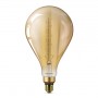 Bec LED vintage (decorativ) Philips Classic Gold Giant A160, EyeComfort, E27, 5W (25W), 300 lm, lumina calda (2700K), cu filamen