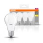4 Becuri LED Osram Base Classic A, E27, 8.5W (60W), 806 lm, lumina calda (2700K)