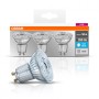 3 Becuri LED Osram Base PAR16 36°, GU10, 4.3W (50W), 350 lm, lumina neutra (4000K)