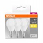 3 Becuri LED Osram Base Classic B, E14, 4.9W (40W), 470 lm, lumina calda (2700K)