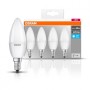 4 Becuri LED Osram Base Classic B, E14, 4.9W (40W), 470 lm, lumina neutra (4000K)