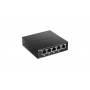 Switch D-Link DGS-1005P, 5 Port, 10/100/1000 Mbps