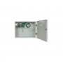Sursa de alimentare pentru sisteme de detectie incendiu 24V/2A in cutie  metalica, loc pentru 2 acumulatori 12V/18A. Sursele sun