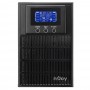 UPS nJoy Aten PRO 1000, 1000VA/800W, On-line (double convension UPS), LCD Display, 3 Prize Schuko cu Protectie, Tower, Smart SNM