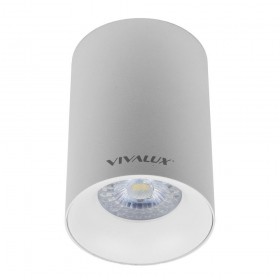 Spot Vivalux ROUND NEVILS, GU10, max. 35W, IP20, Ø70x100mm, Alb, bec neinclus