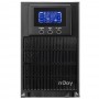 UPS nJoy Aten PRO 2000, 2000VA/ 1800W, On-line, LCD Display, 3 Prize Schuko cu Protectie, Management, Tower, Dubla conversie, Fr