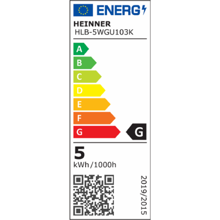 BEC LED HEINNER GU10 5W HLB-5WGU103K