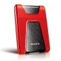 HDD extern ADATA, 2TB, HD650, 2.5", USB3.1, Rezistent la zgarieturi, Rosu
