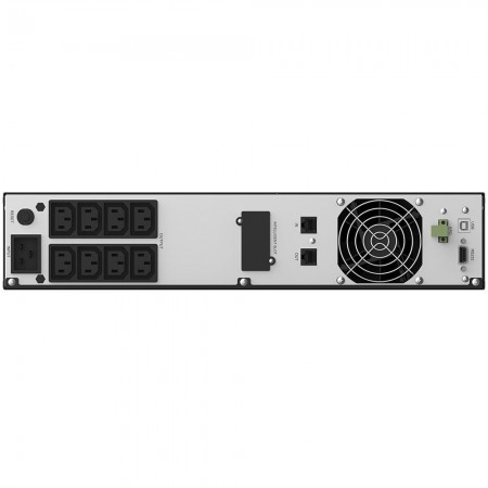 UPS nJoy Argus 3000, 3000VA/1800W, LCD Display, 8 IEC C13 cu Protectie, Management, Reglaj Automat al Tensiunii, iesire sinusoid