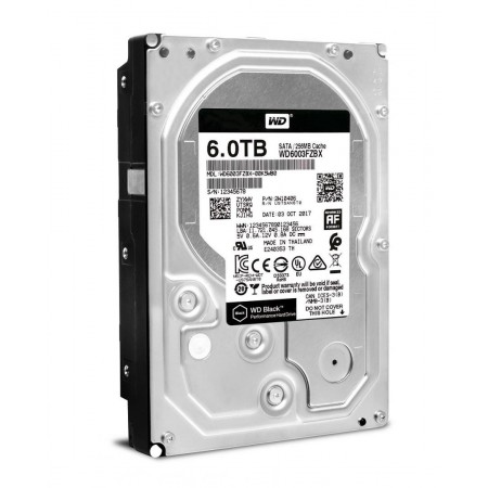 HDD  WD Black 6TB SATA-III 7200rpm 256mb
