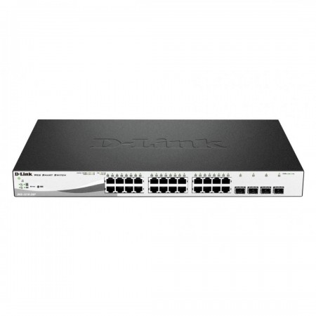 Switch D-link DGS-1210-28MP, 28 Port, 10/100/1000 Mbps