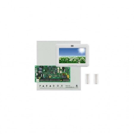 Centrală Paradox SP 4000 4 intrări de zonă sau 8 cu ATZ, extensibilă la 32 zone suporta 32 zone radio in conjunctie cu RX1 2 par