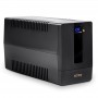 UPS nJoy Horus Plus 2000, 2000VA/1200W, Afisaj LCD cu ecran tactil, 4 Prize Schuko cu Protectie, Repornire Automata, RJ11 protec