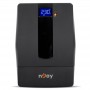 UPS nJoy Horus Plus 2000, 2000VA/1200W, Afisaj LCD cu ecran tactil, 4 Prize Schuko cu Protectie, Repornire Automata, RJ11 protec