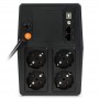UPS nJoy Horus Plus 1000, 1000VA/600W, Afisaj LCD cu ecran tactil, 4 Prize Schuko cu Protectie, Repornire Automata, RJ11 protect