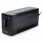 UPS nJoy Horus Plus 600, 600VA/360W, Afisaj LCD cu ecran tactil, 2 Prize Schuko cu Protectie, Repornire Automata, RJ11 protectie