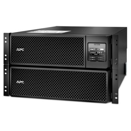 UPS APC Smart-UPS SRT online dubla-conversie 8000VA / 8000W 6 conectoriC13 4 conectori C19 extended runtime rackabil 6U, baterie