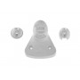 Detector de miscare PIR Paradox NV5+SUPORT, 12x12m, unghi 90 grade, senzor dual, lentila hibrida cilindrica/sferica, suport orie