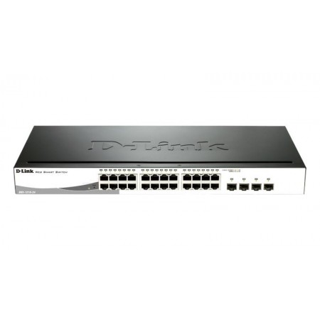 Switch D-Link DGS-1210-28P, 24 port, 10/100/1000 Mbps