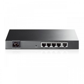 "Load Balance Broadband Router PORT: 1× 10/100 Mbps RJ45 WAN Port, 3× 10/100 Mbps RJ45 WAN/LAN Ports, 1× 10/100 Mbps RJ45 LAN Po