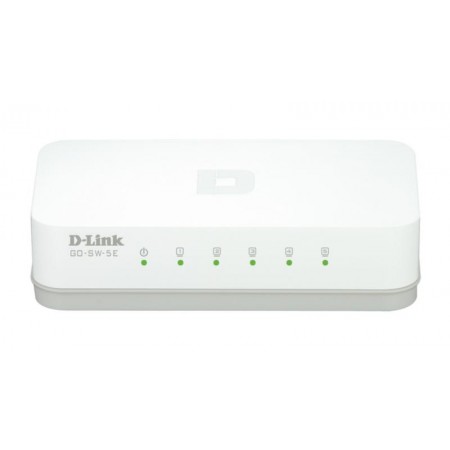 Switch D-Link GO-SW-5E, 5 port, 10/100/1000 Mbps