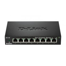 Switch D-Link DES-108, 8 port, 10/100 Mbps
