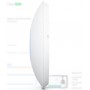UBIQUITI Unifi6 Enterprise Access Point, U6-ENTERPRISE, Tri-Band WIFI6, 2.4 GHz 573.5 Mbp, antenna 3.2dbi, 5 GHz 4.8 Gbps, anten