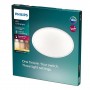 Plafoniera LED Philips Superslim CL550, 3 trepte de intensitate, 18W, 1500 lm, lumina calda (2700K), IP20, 30cm, Alb