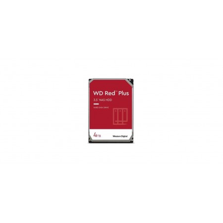 HDD intern WD, 3.5, 4TB, Red Plus NAS, 3.5, SATA3, 5400rpm, 256MB