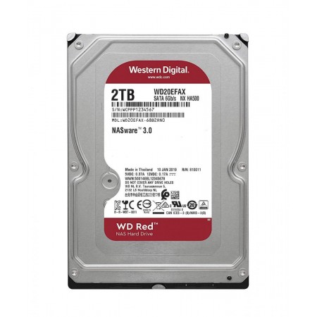 HDD WD Red NAS 2TB, 5400RPM, SATA III