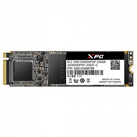 SSD Adata XPG SX6000 Pro, 256GB, NVMe, M.2