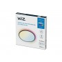 Plafoniera LED RGB WiZ Rune, Wi-Fi, Bluetooth, control vocal, 21W, 2100 lm, lumina alba si color (2700-6500K), IP20, 40cm, Metal