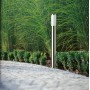 Stalp pentru iluminat exterior Philips Utrecht, 1xE27, max 20W, IP44, 800x120mm, Inox