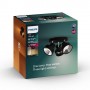 Spot LED Triplu Philips Bukko, 24V, 3x4.3W, 1200 lm, intensitate variabila, lumina calda (2200-2700K), IP20, 17x36.6cm, Metal, N